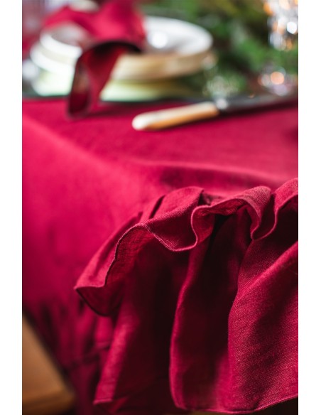 Gitane Tablecloth in Stain Resistant Linen