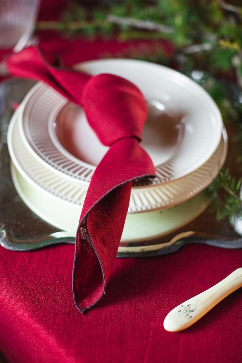 Gitane Tablecloth in Stain Resistant Linen