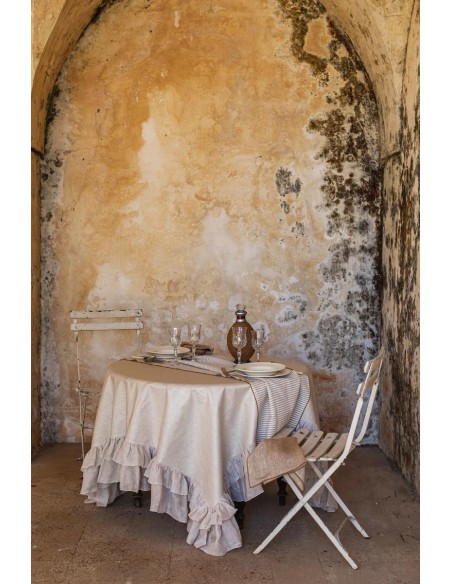 Gitane Tablecloth in Stain Resistant Linen
