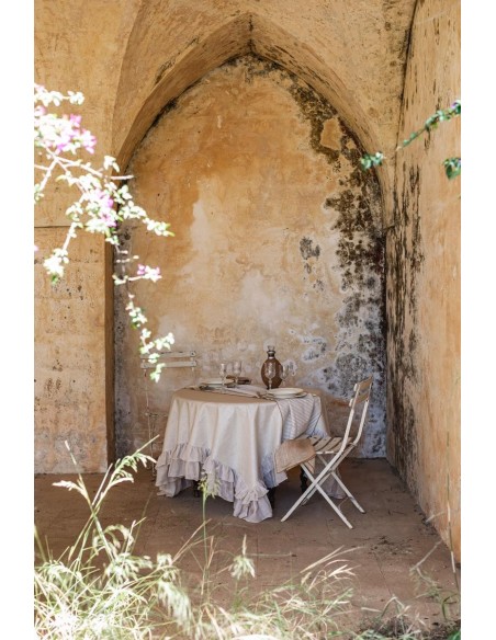 Gitane Tablecloth in Stain Resistant Linen