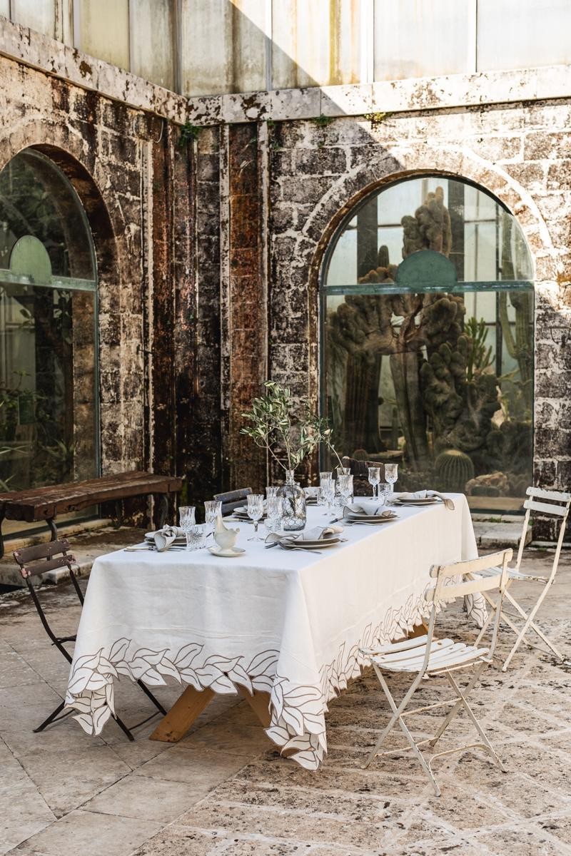 Nappe en lin antitache Venezia