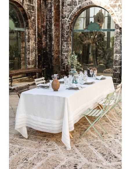 Sfogliatella  Nappe en lin enduit