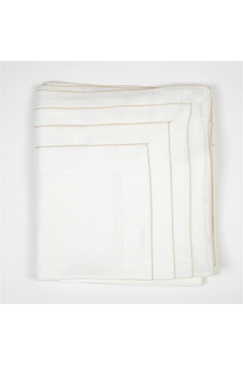 Stain Resistant Linen Sfogliatella Tablecloth