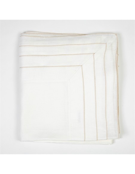 Stain Resistant Linen Sfogliatella Tablecloth