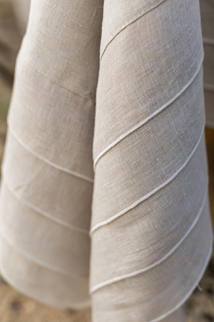 Sfogliatella  Nappe en lin enduit 2