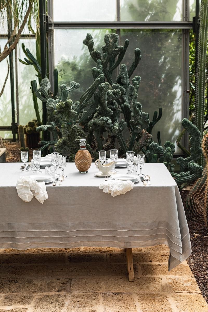 Sfogliatella  Nappe en lin enduit