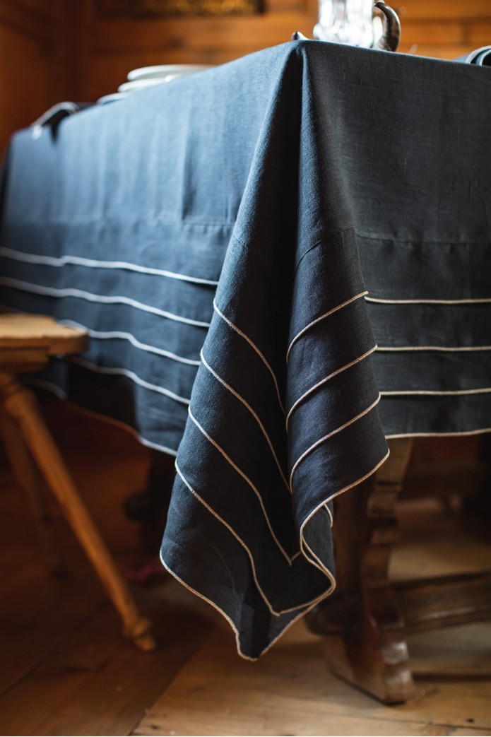 Sfogliatella  Nappe en lin enduit 2