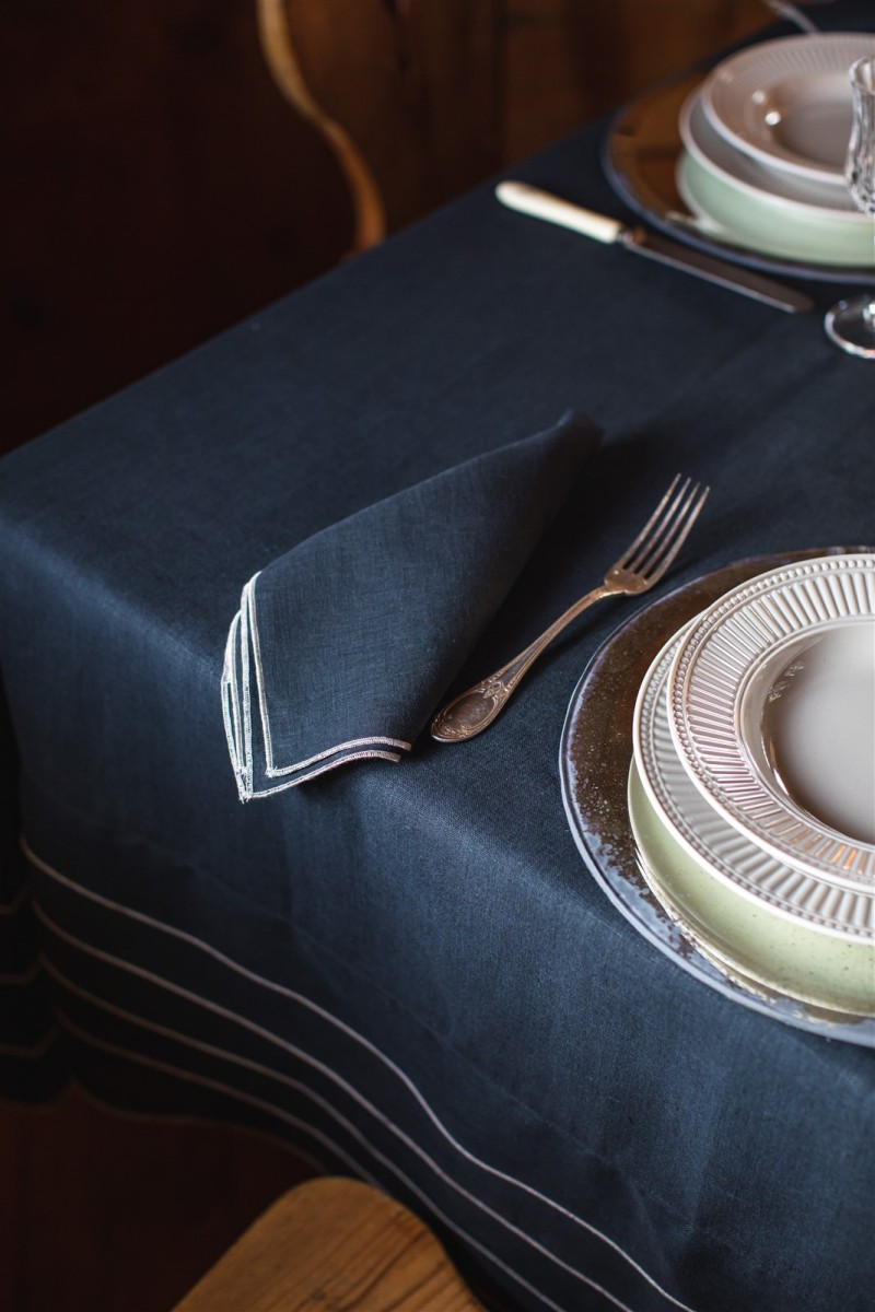 Sfogliatella  Nappe en lin enduit