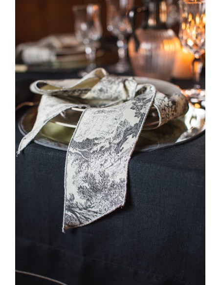 Set of 4 Cotton Placeholder Ribbons