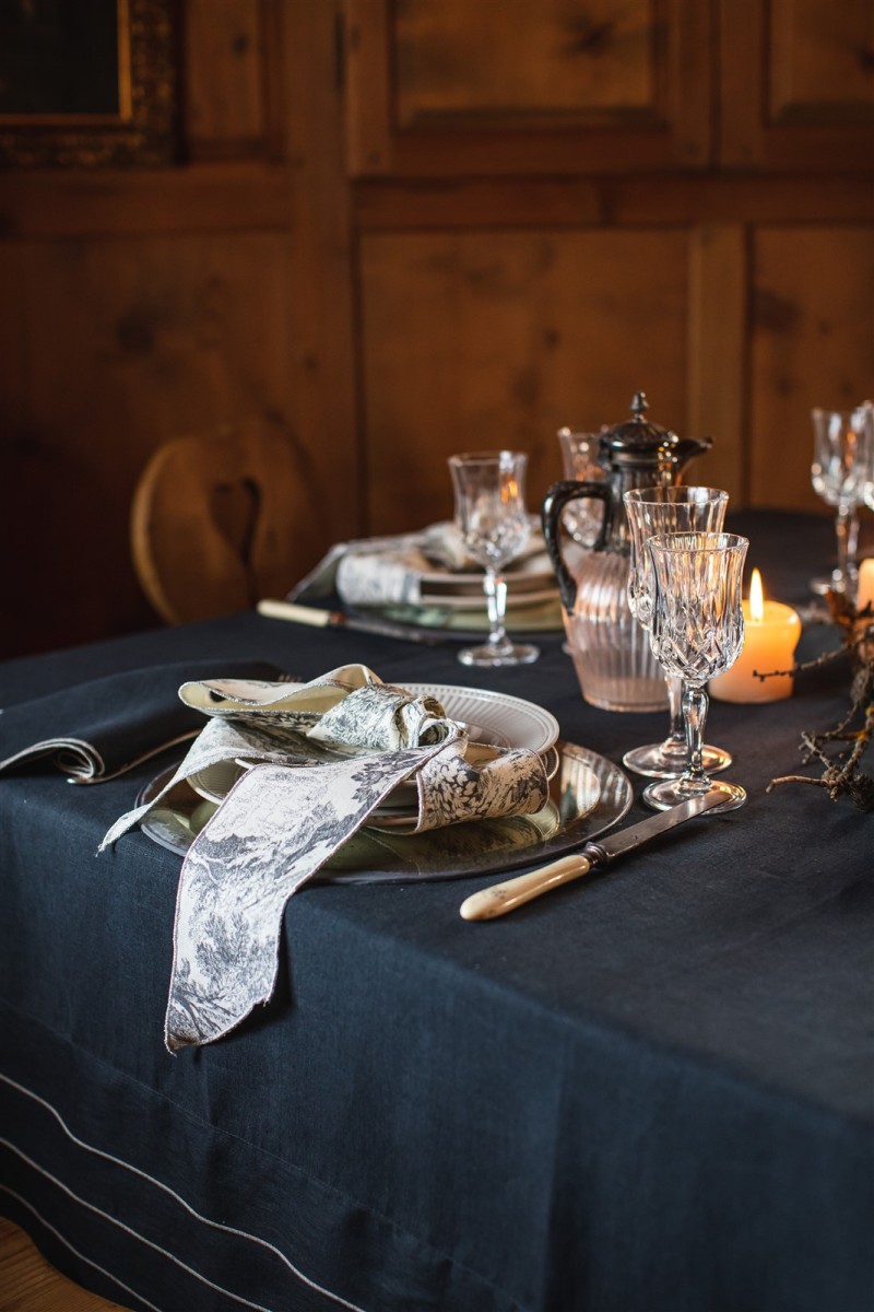 Set of 4 Cotton Placeholder Ribbons