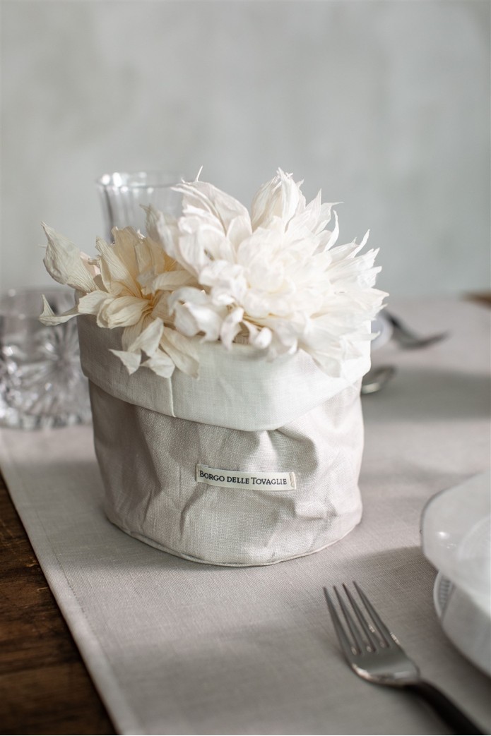 Corbeille à pain enduit