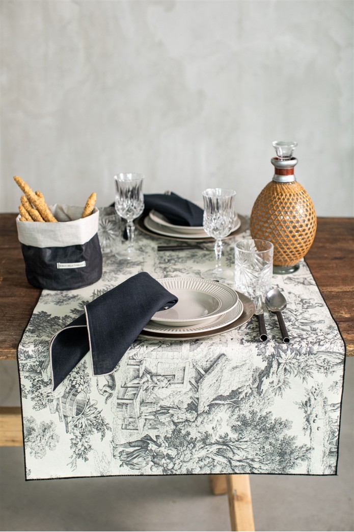 Chemin de table Filo en coton 