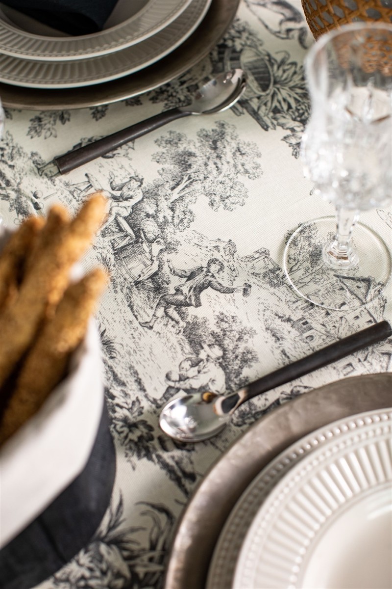 Chemin de table Filo en coton