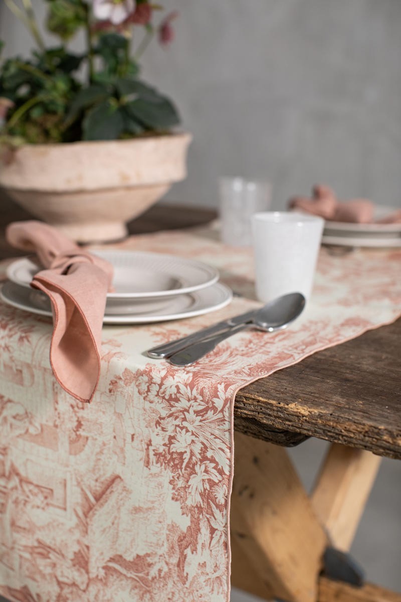 Stain Resistant Cotton Filo Runner