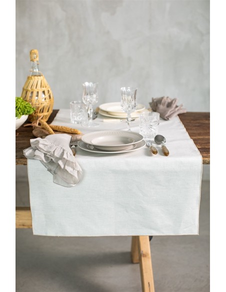 Stain Resistant Linen Runner