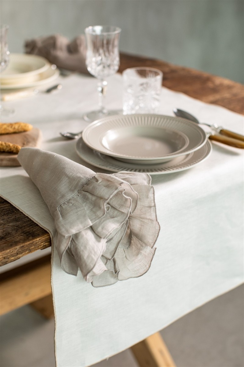 Stain Resistant Linen Runner