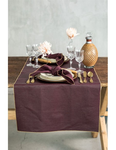 Stain Resistant Linen Runner