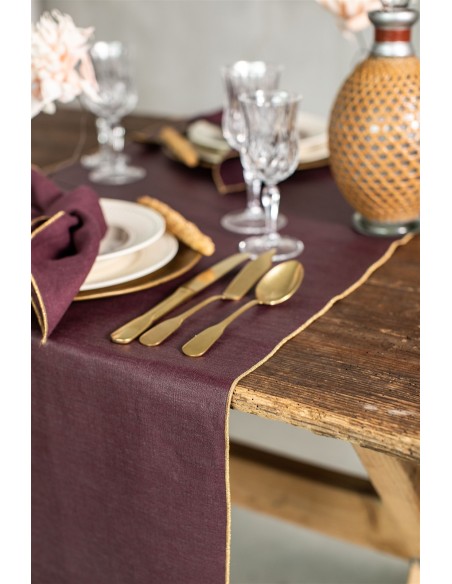 Stain Resistant Linen Runner