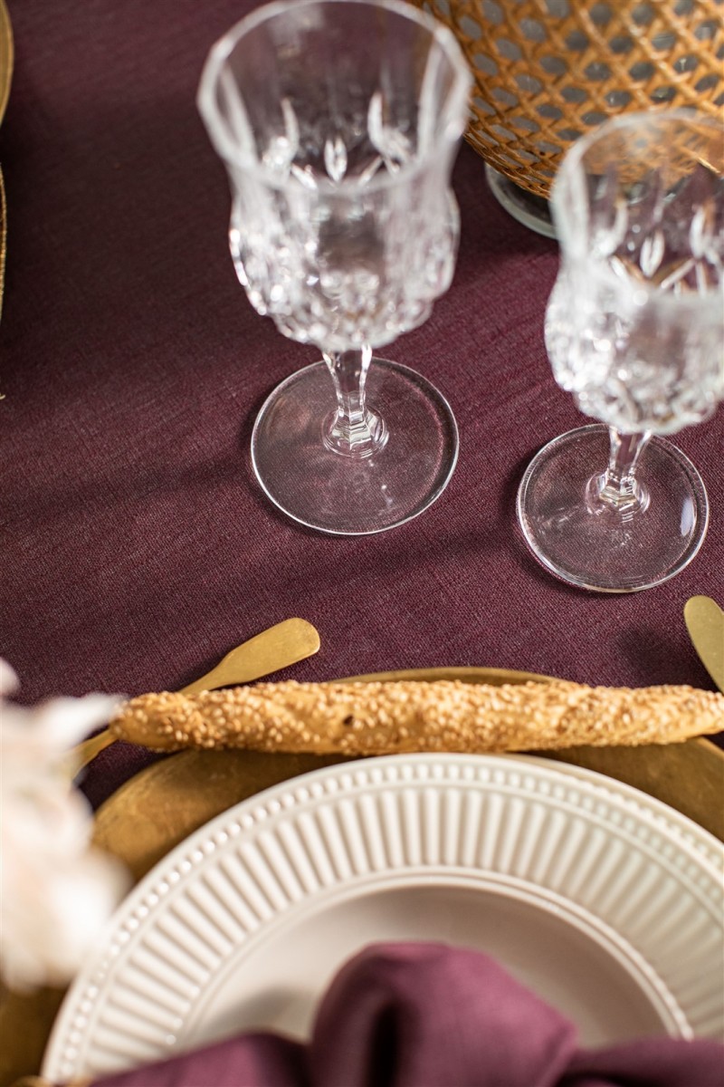 Stain Resistant Linen Runner