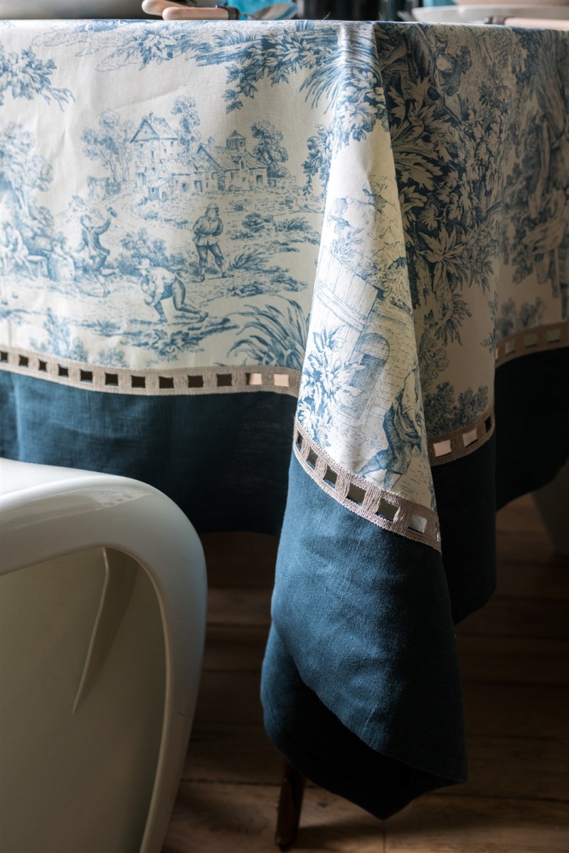 Cotton Riviera Tablecloth