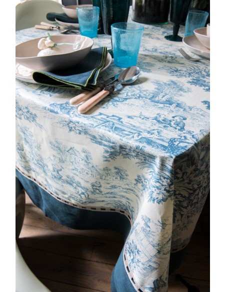 Cotton Riviera Tablecloth