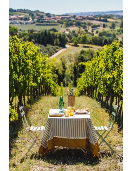 Cotton Riviera Tablecloth