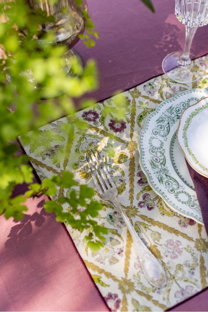 Placemat in Stain Resistant Cotton Filo 2