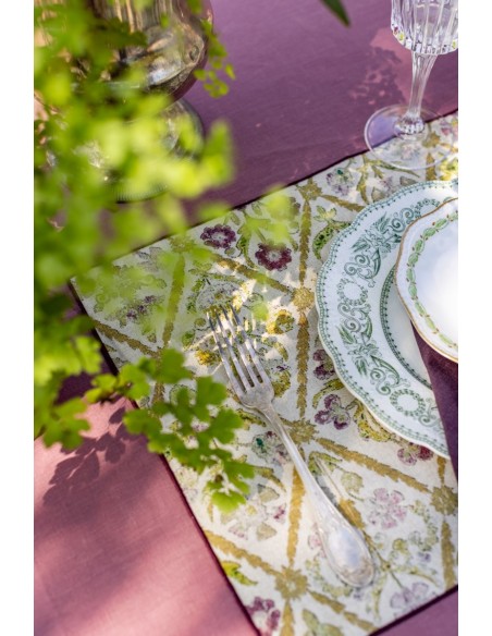 Placemat in Stain Resistant Cotton Filo