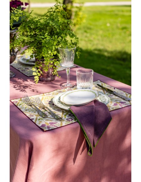 Placemat in Stain Resistant Cotton Filo