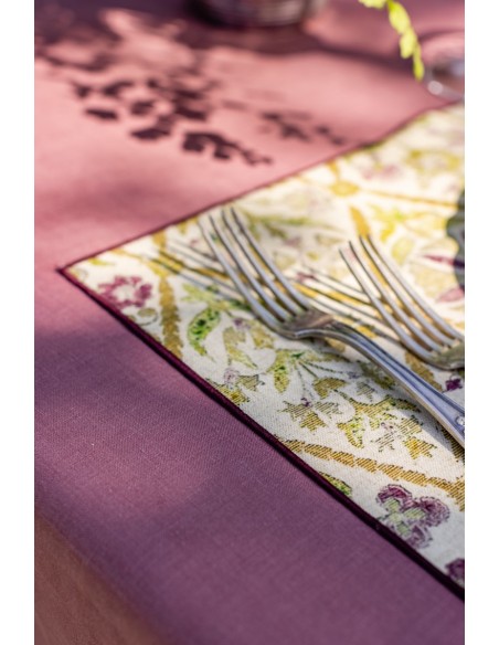 Placemat in Stain Resistant Cotton Filo