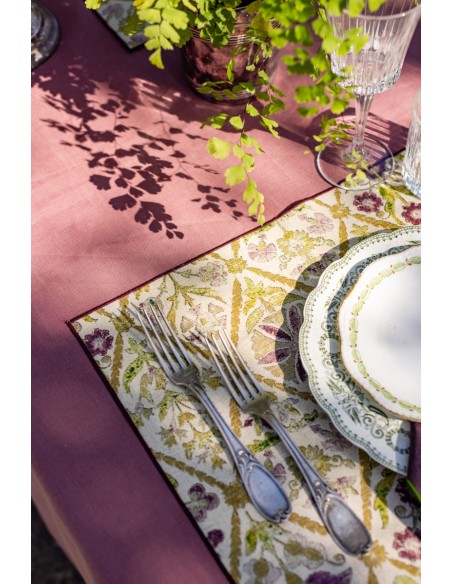 Placemat in Stain Resistant Cotton Filo