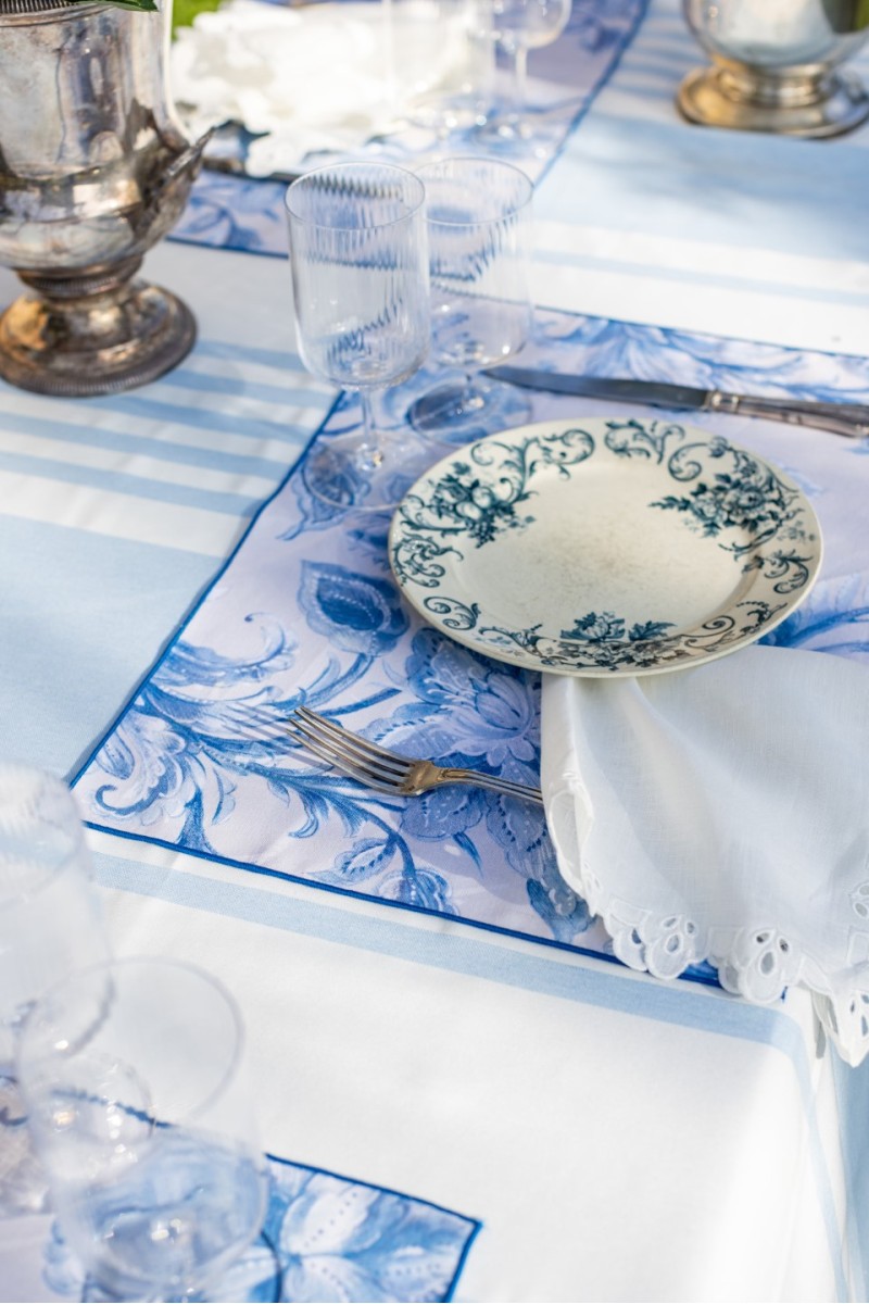 Placemat in Stain Resistant Cotton Filo