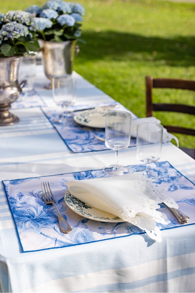 Placemat in Stain Resistant Cotton Filo