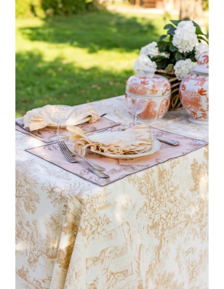 Placemat in Stain Resistant Cotton Filo