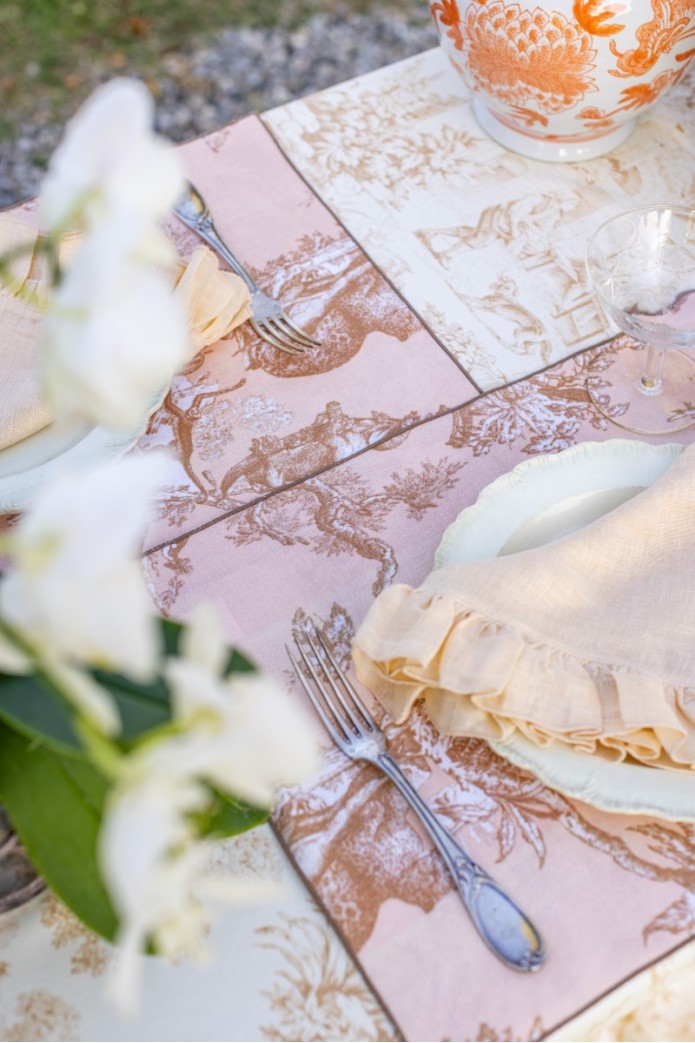 Placemat in Stain Resistant Cotton Filo 2