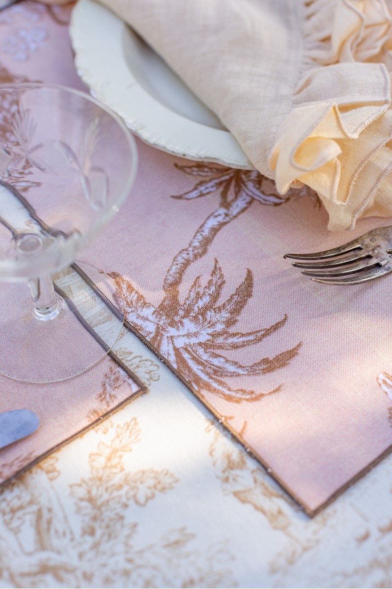 Placemat in Stain Resistant Cotton Filo