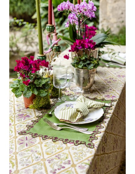 Set de table Amalfi en lin antitache