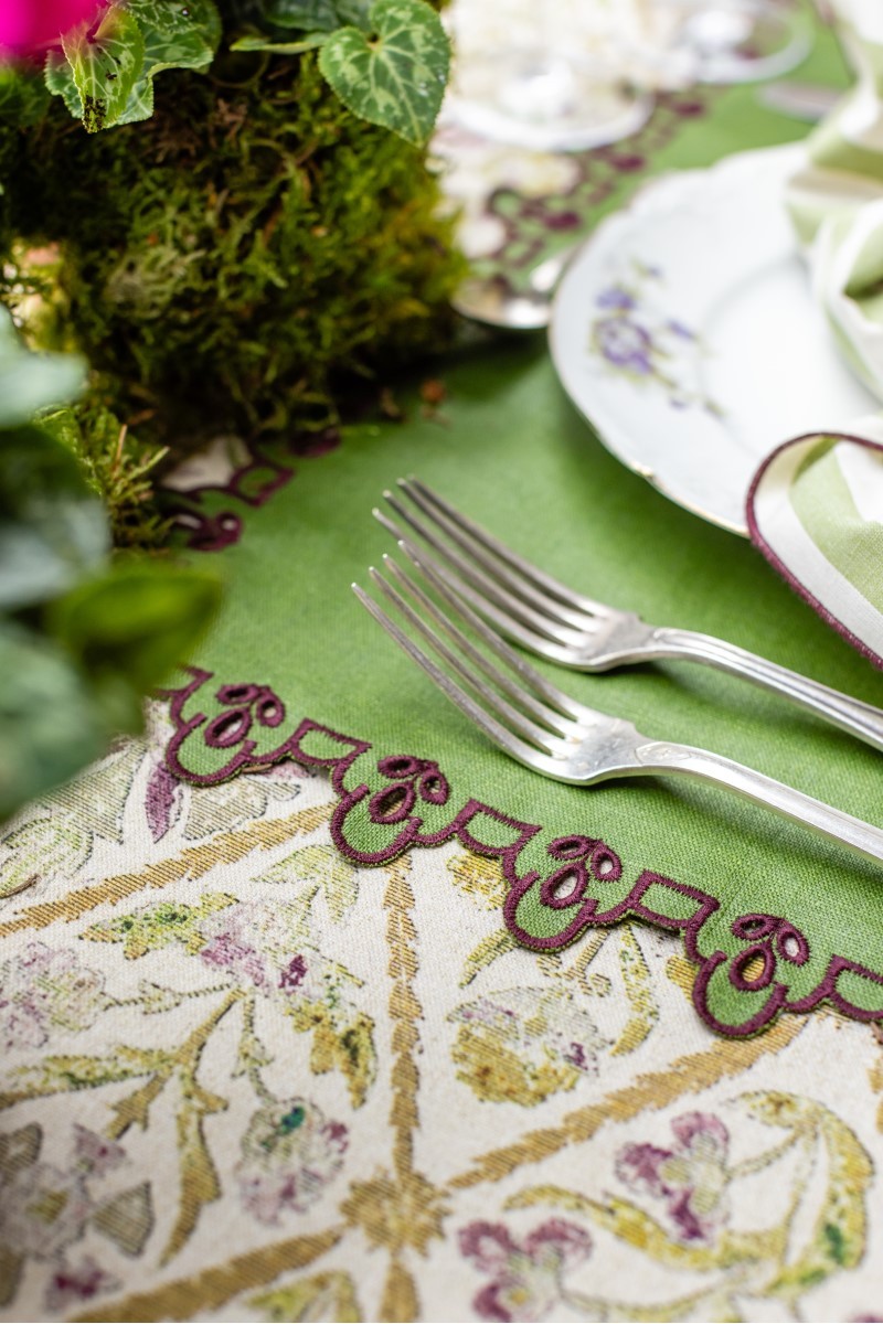 Set de table Amalfi en lin antitache