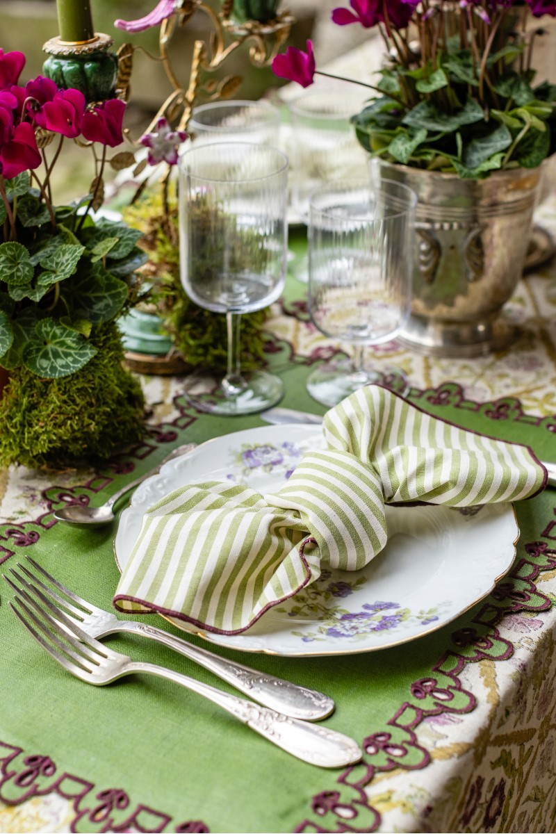 Set de table Amalfi en lin antitache