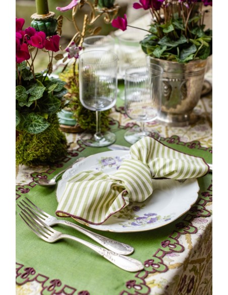 Set de table Amalfi en lin antitache
