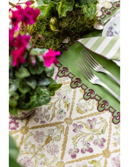 Set de table Amalfi en lin antitache