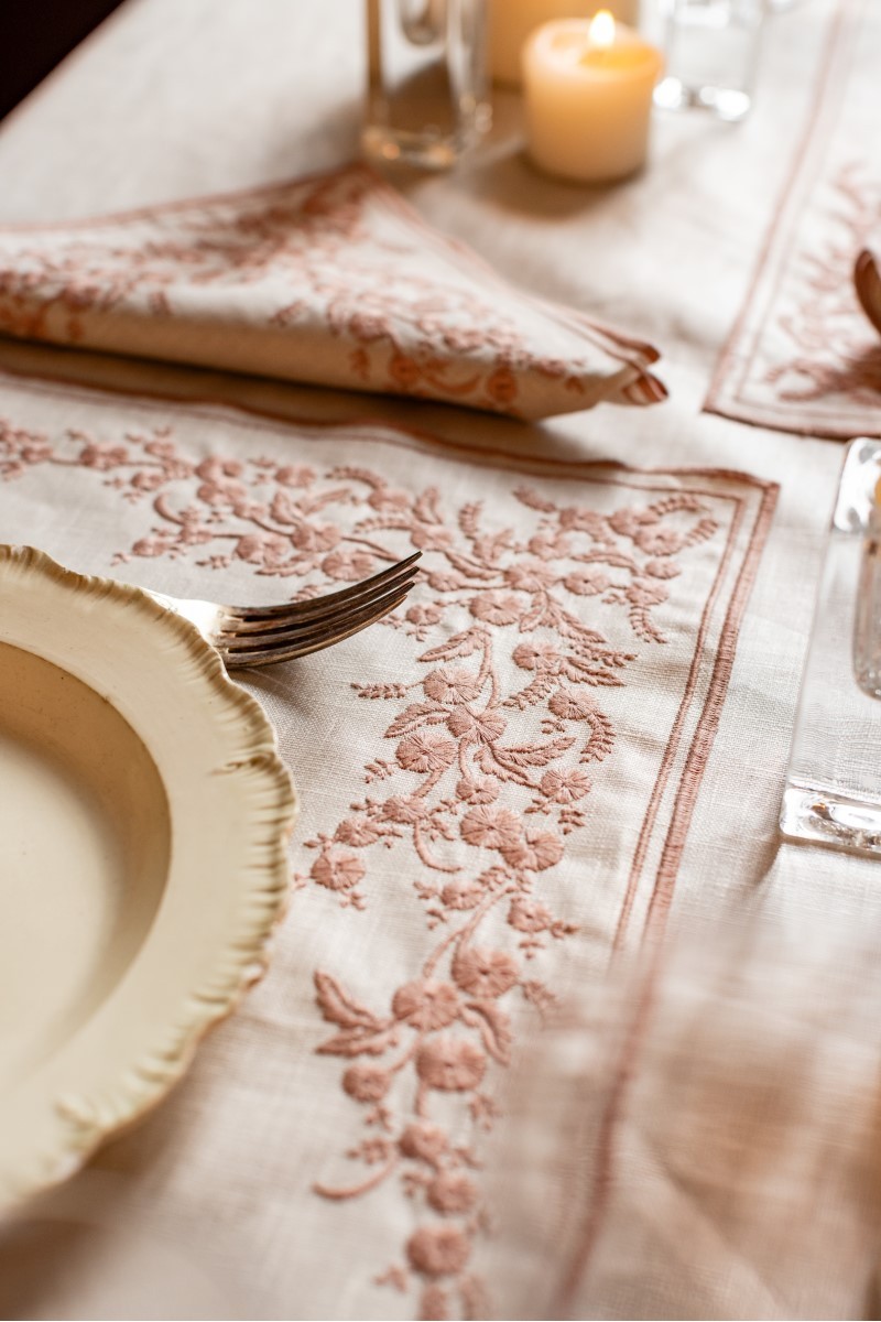 Venaria Set de table en lin non tachant