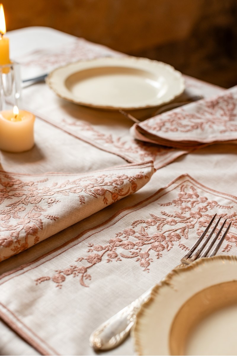 Venaria Set de table en lin non tachant