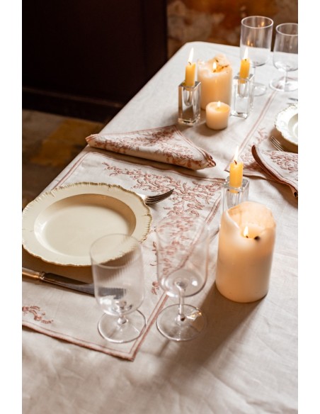 Venaria Placemat in Stain Resistant Linen