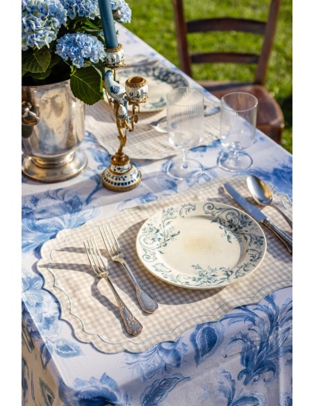 Set de table Firenze en coton enduit
