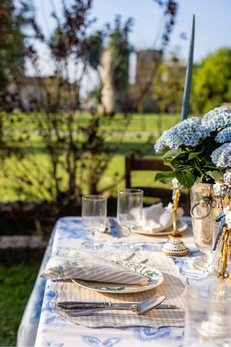 Set de table Firenze en coton enduit