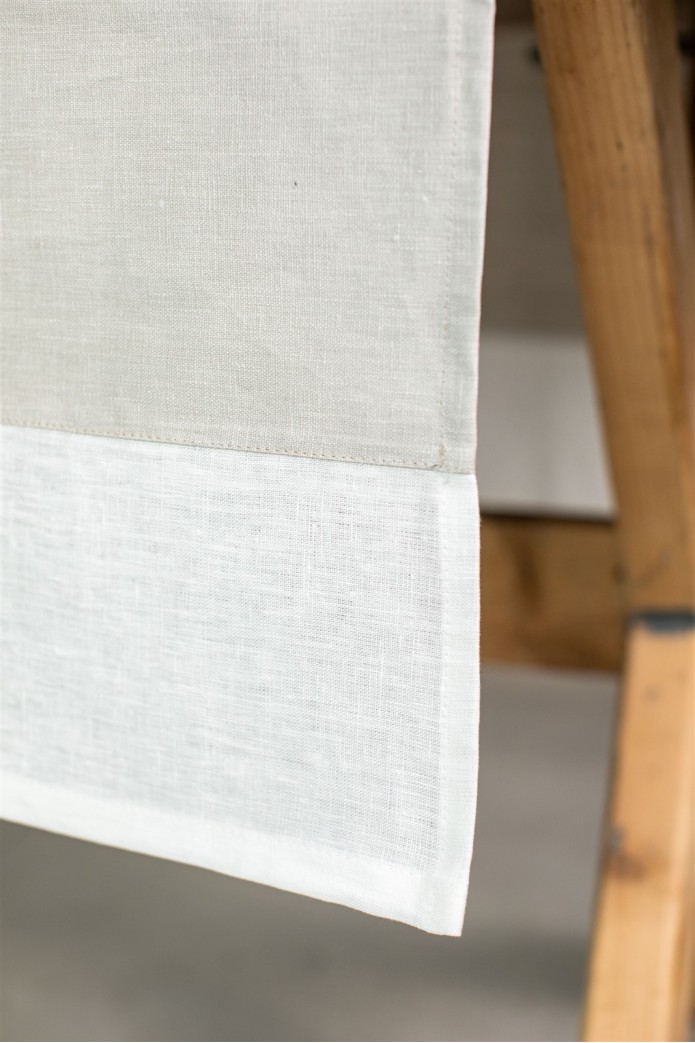 Bauhaus Runner in Stain Resistant Linen 2