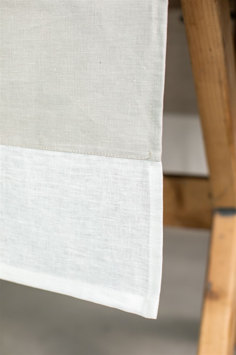 Bauhaus Runner in Stain Resistant Linen