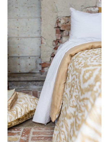 Copriletto Pure in Lino/Cotone