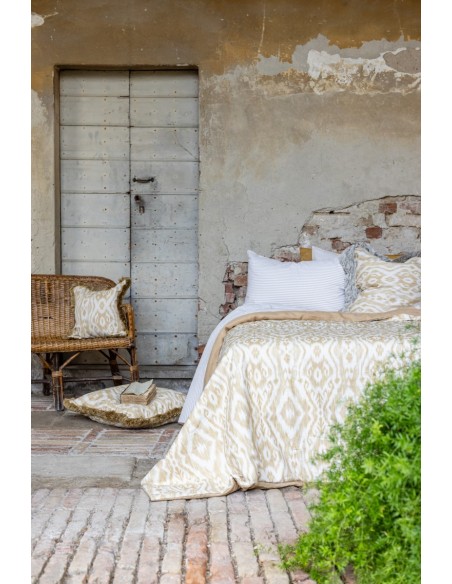 Copriletto Pure in Lino/Cotone